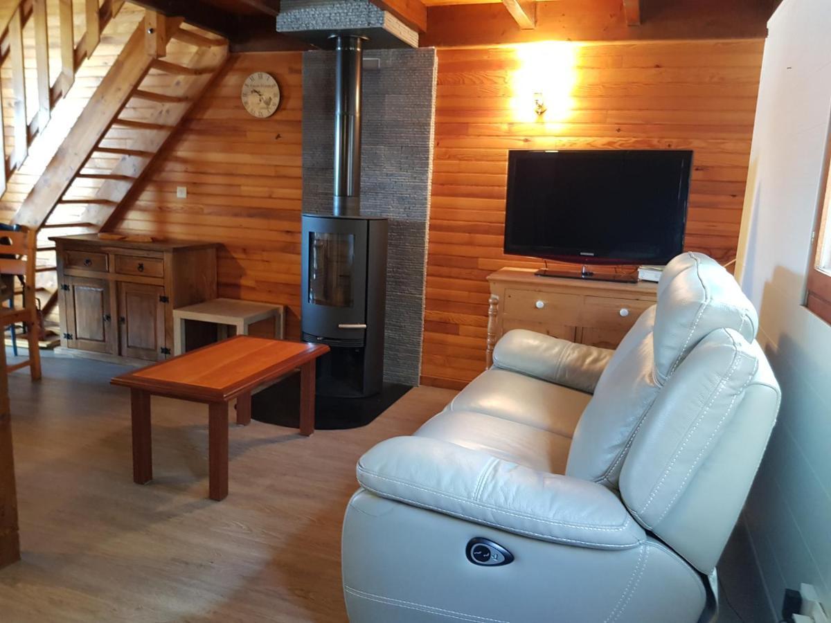 Chalet Pres Des Pistes Avec Vue Panoramique Лез Англ Екстериор снимка