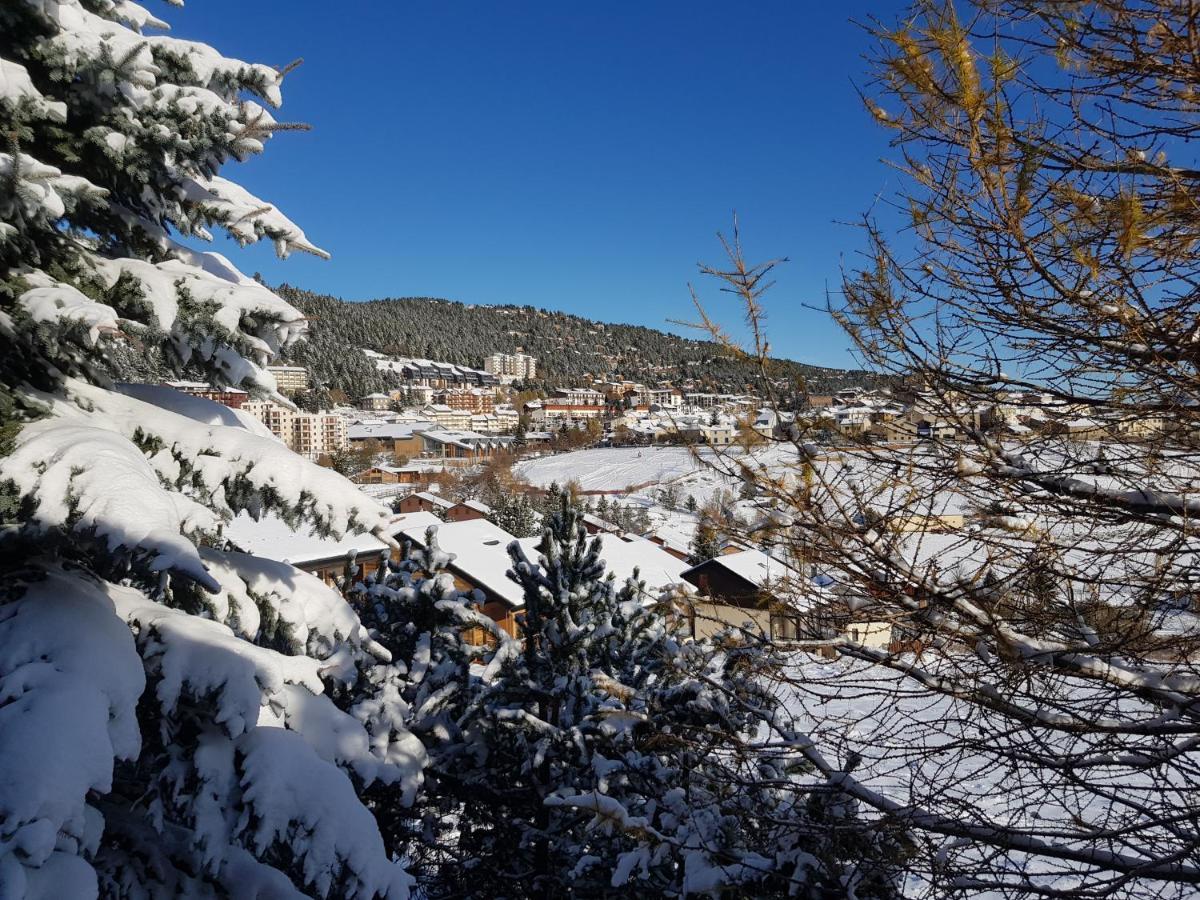 Chalet Pres Des Pistes Avec Vue Panoramique Лез Англ Екстериор снимка