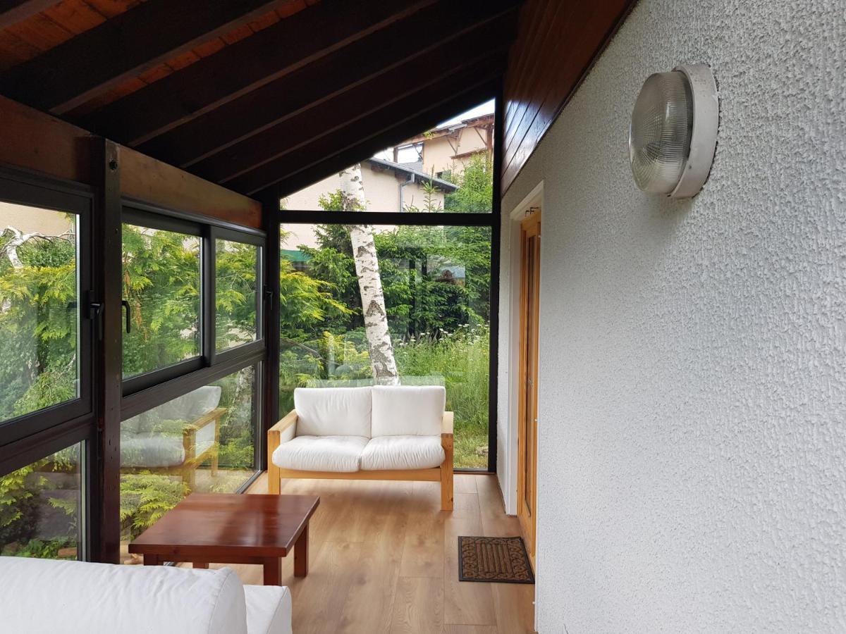 Chalet Pres Des Pistes Avec Vue Panoramique Лез Англ Екстериор снимка