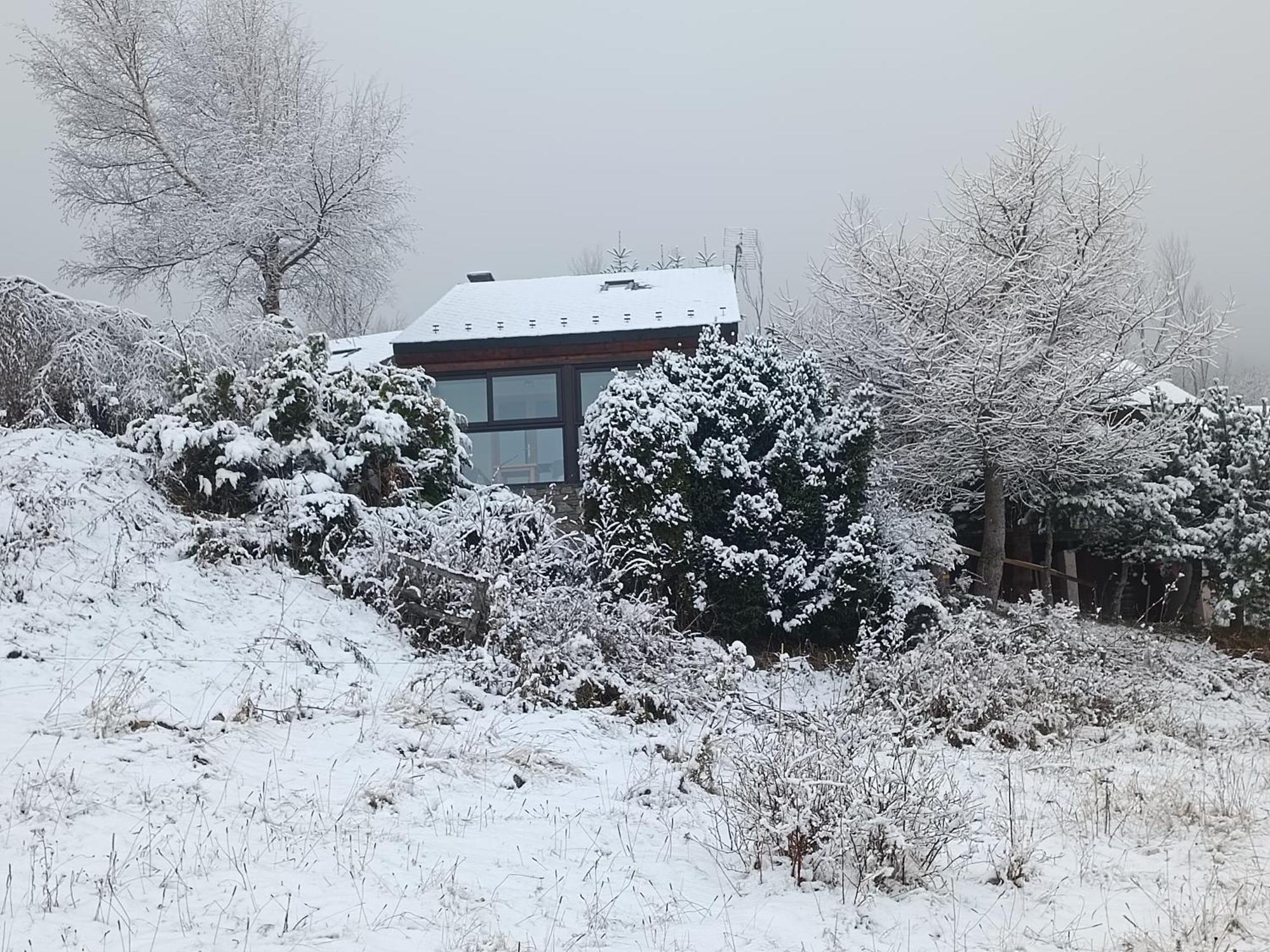 Chalet Pres Des Pistes Avec Vue Panoramique Лез Англ Екстериор снимка