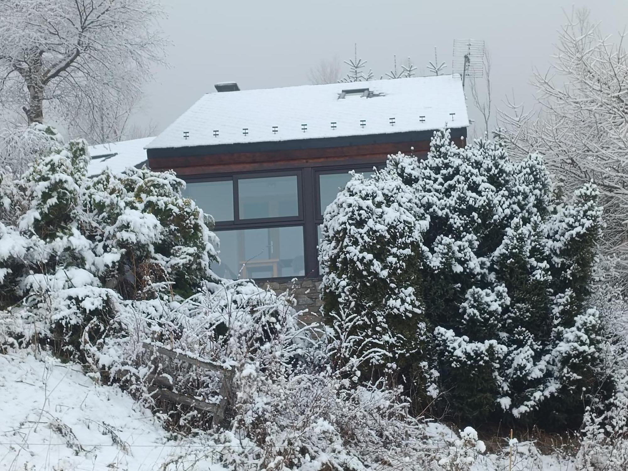 Chalet Pres Des Pistes Avec Vue Panoramique Лез Англ Екстериор снимка