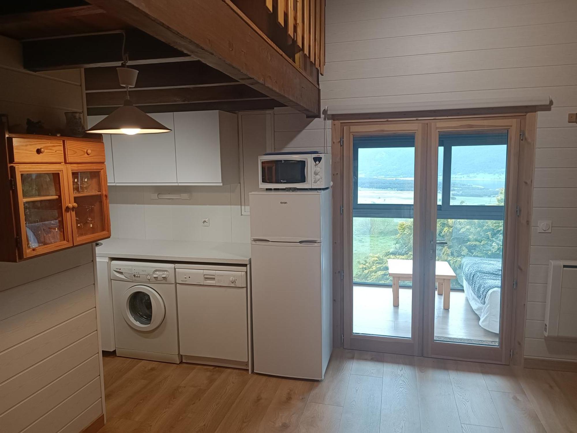 Chalet Pres Des Pistes Avec Vue Panoramique Лез Англ Екстериор снимка